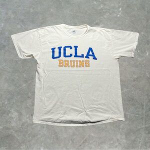 ☀️ Russell Athletic UCLA Bruins College Football Graphic Tee Mens Size XL White